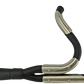 TRASK 2-into-1 Assault Exhaust System - Black Ceramic - with Bags TM-5053BK