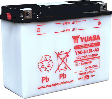 Yuasa Battery - Y50-N18L-A3 YUAM228A3TWN