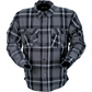Z1R Flannel Shirt - Gray - 4XL 3040-3291