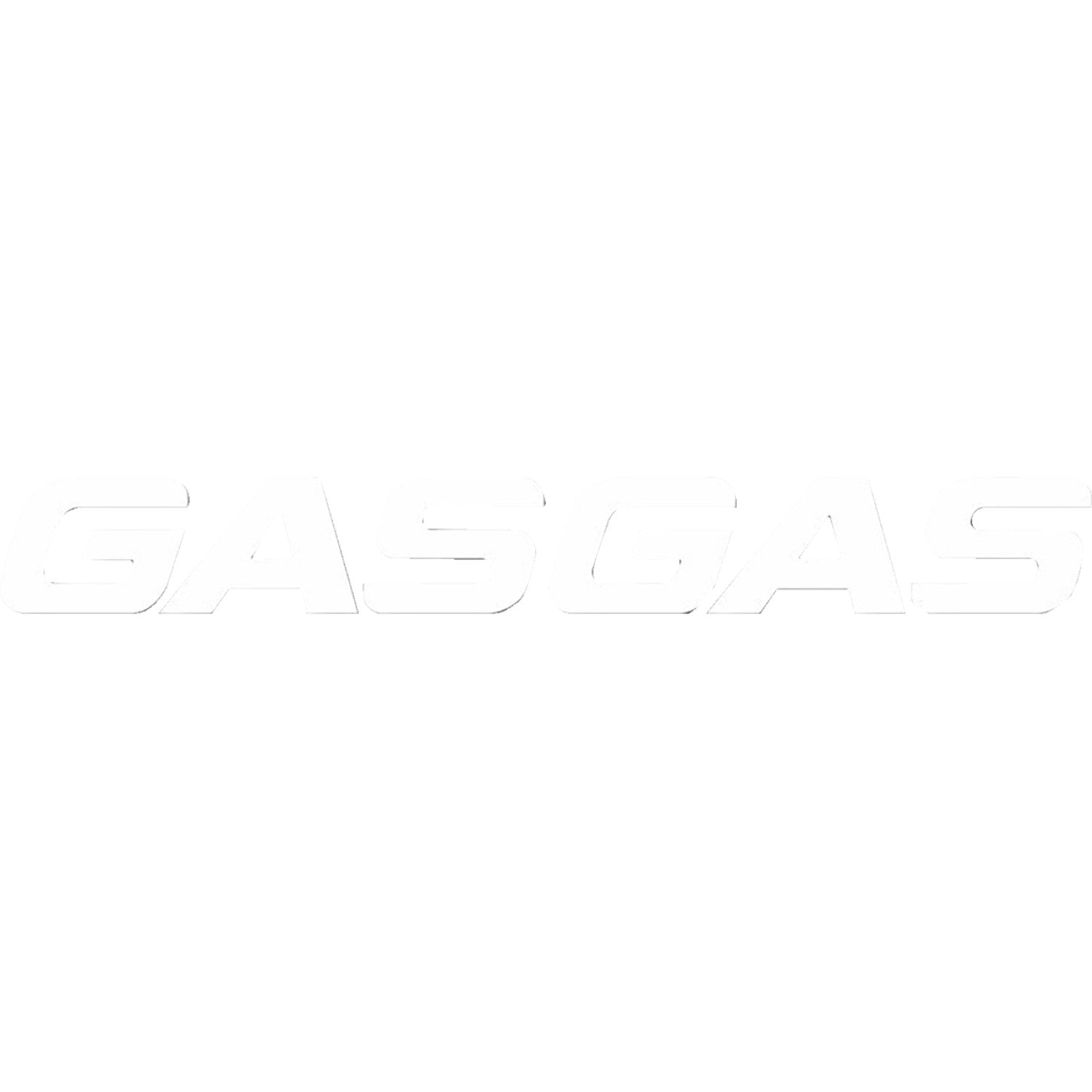FACTORY EFFEX Die-Cut Decal - 3' - Gas Gas White 28-94708