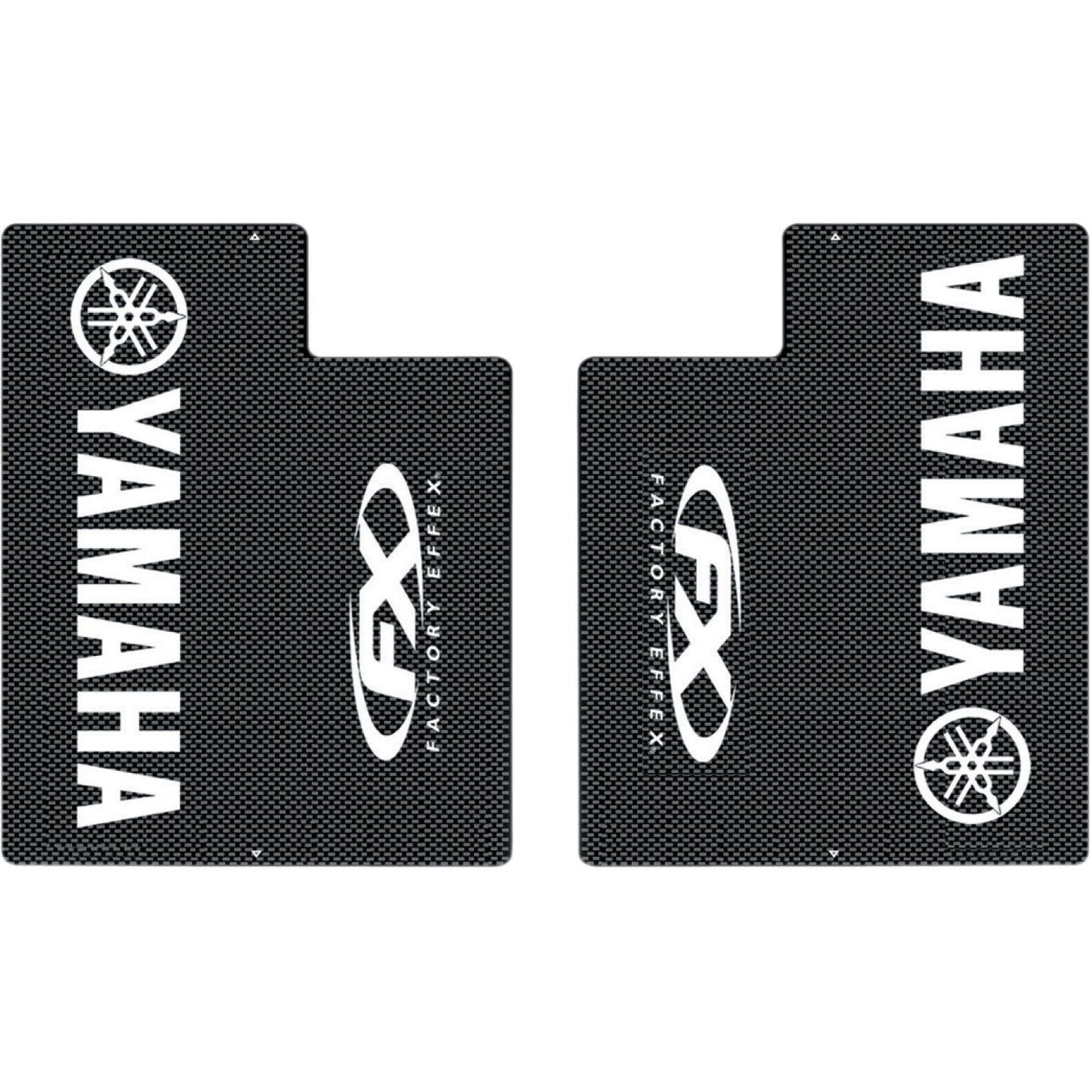 FACTORY EFFEX Carbon Fiber Fork Shield - Yamaha 06-38228