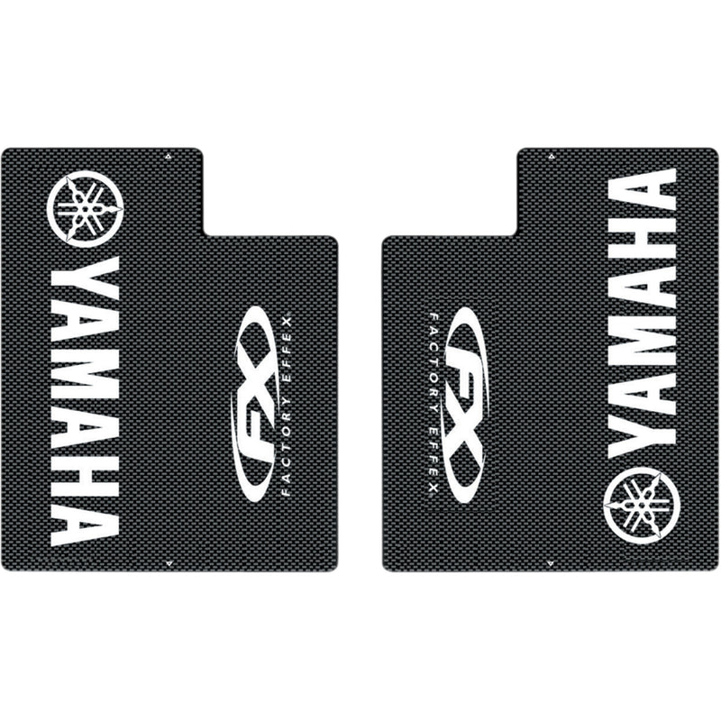 FACTORY EFFEX Carbon Fiber Fork Shield - Yamaha 06-38228