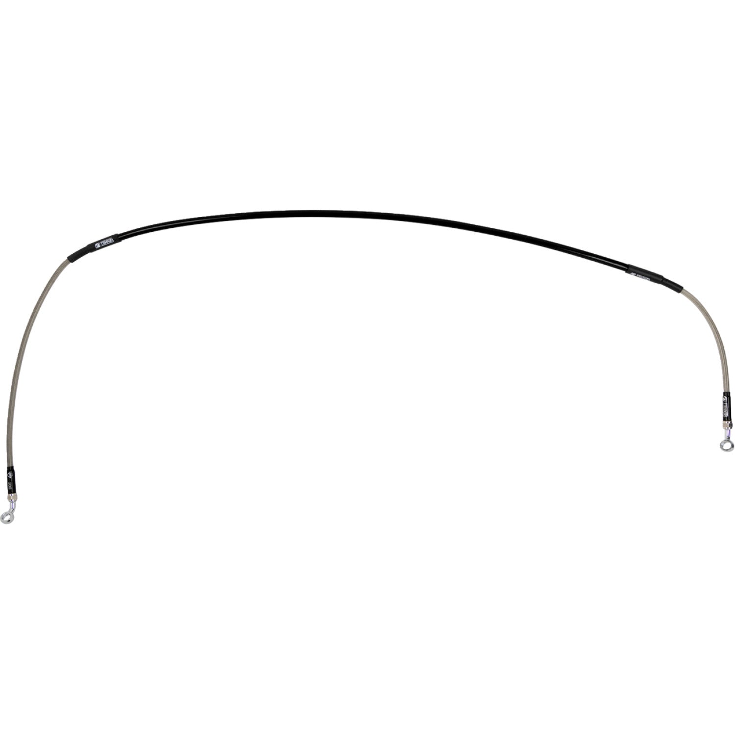 Moose Offroad Brake Line - Stainless Steel H02-1-073/P | Brake Lines Hoses Stainless Steel