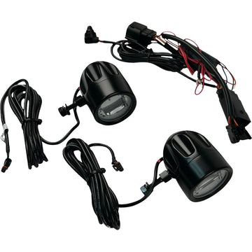 Custom Dynamics LED Fog Light - Halo - Black PB-FOG-23-B