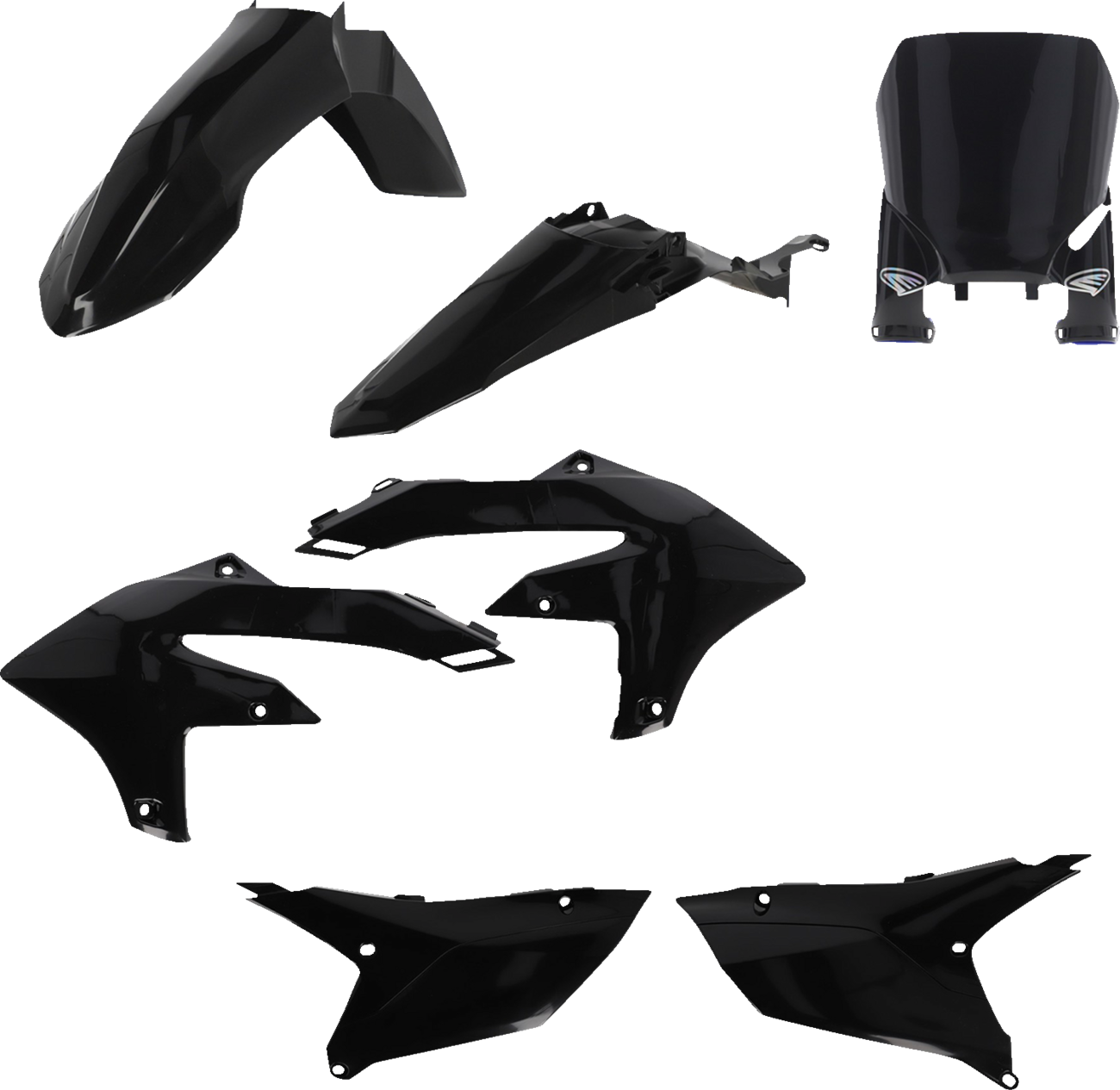 CYCRA 5 Piece Replica Body Kit - Black - YZ 250F | 450F/FX 1CYC-9435-12