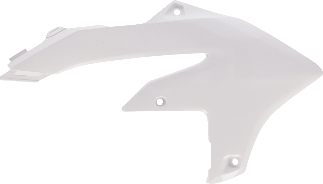 CYCRA Replica Radiator Shrouds - White - Yamaha 1CYC-1787-30
