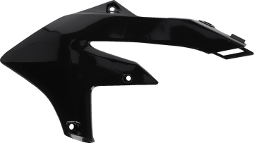 CYCRA Replica Radiator Shrouds - Black - Yamaha 1CYC-1787-12