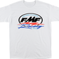 FMF Zip T-Shirt - White - Small SU24118907WHTSM