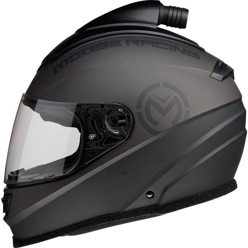 MOOSE RACING Air Intake Helmet - Black - 2XL 0110-8096 by Moose Racing