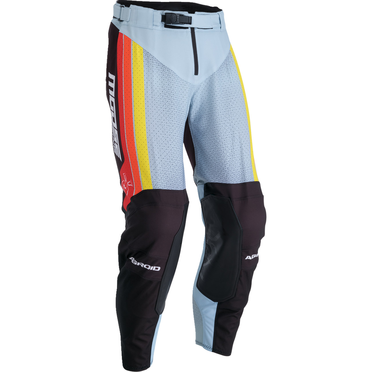 MOOSE RACING Agroid Pants - Gray/Yellow - 36 2901-10925 by Moose Racing