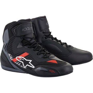 ALPINESTARS Faster-3 Rideknit? Shoes - Black/Gray/Red - US 9 251031911659