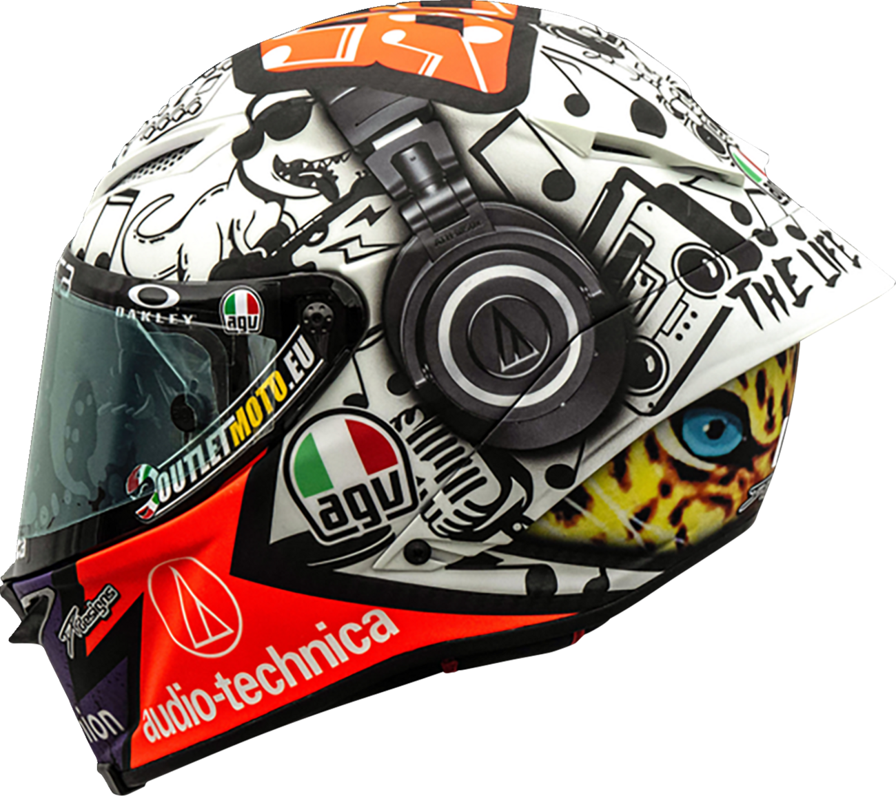 AGV Pista GP RR Helmet - Guevra - Limited - Large 2118356002016L | Street Full Face Adult Helmet