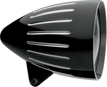 Headwinds 5 3/4" Headlight Housing - Revolver Rocket - Black 1-5811ZA