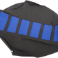 SDG 6-Ribbed Seat Cover - Black Ribs/Blue Top/Black Sides 95945KBK