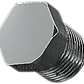 GARDNER-WESTCOTT 1/8" NPT Hex Plug - Chrome 7-121PP-2