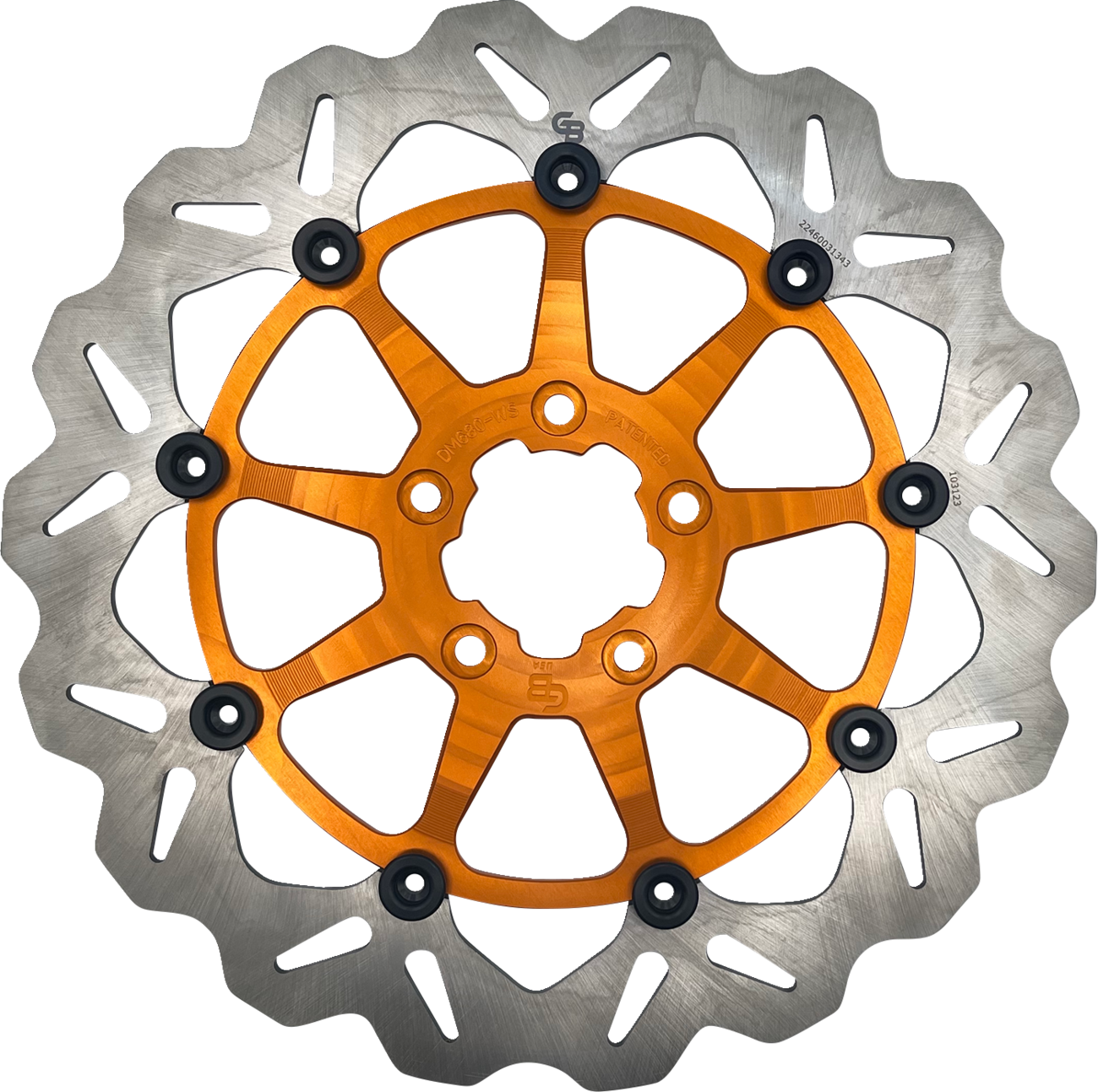 GALFER Brake Rotor - Front - Orange DF680CWSS-O