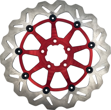 GALFER Brake Rotor - Front - Red DF680CWSS-R