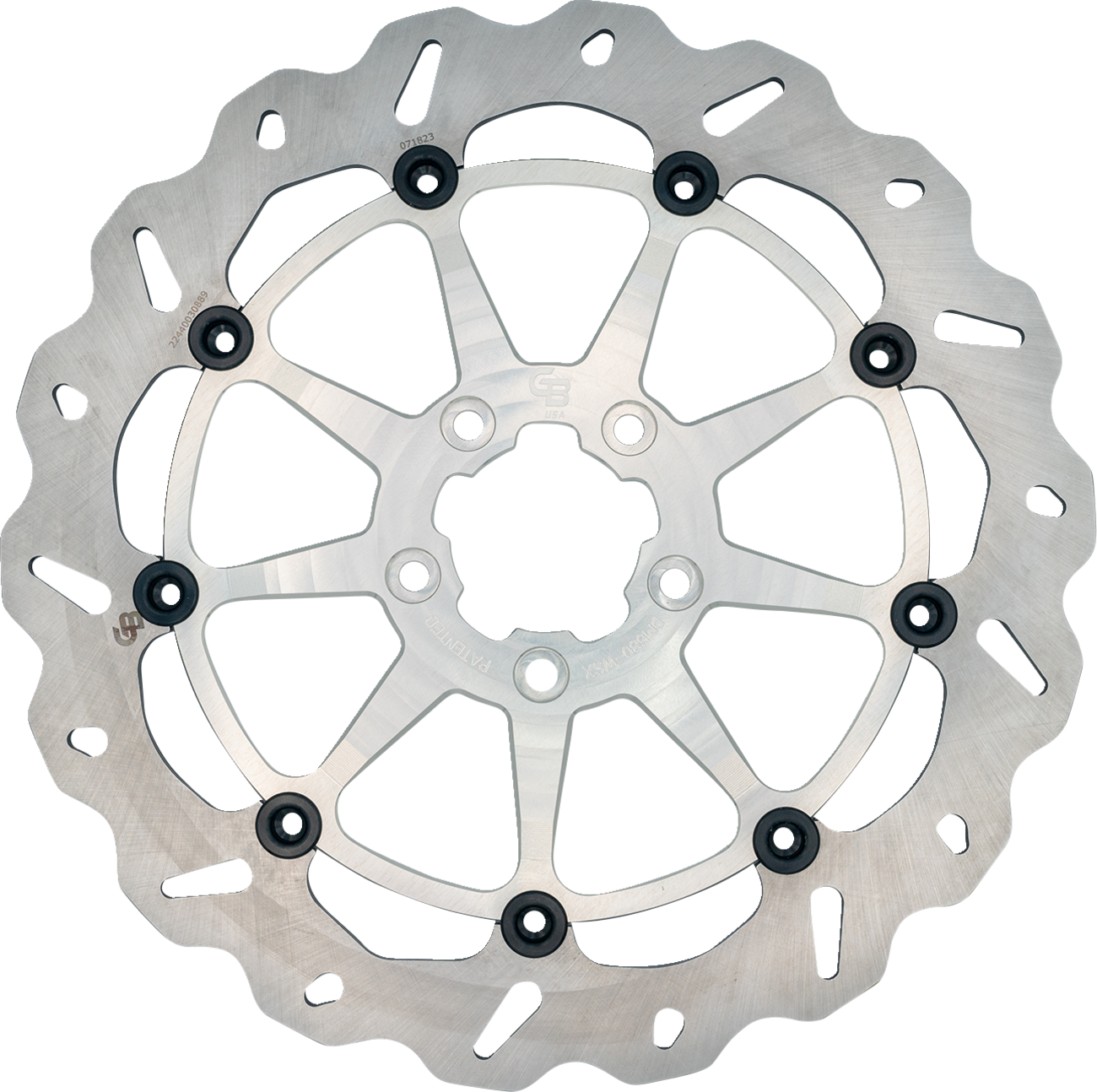 GALFER Brake Rotor - Front - Silver DF680CWSX-C