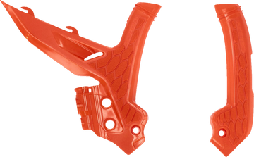 ACERBIS X-Grip Frame Guards - OEM '16 Orange - KTM 2975045226