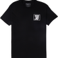 DEEGAN APPAREL Holeshot T-Shirt - Black - Small DMTSS3027BLKS