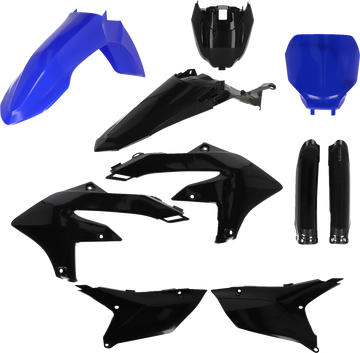 ACERBIS Full Replacement Body Kit - Black/Blue 2979591004