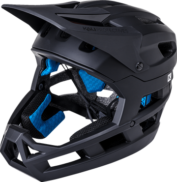 KALI DH Invader Helmet - Matte Black - XS-M 0211323116