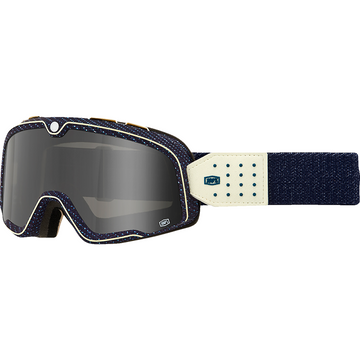 100% Barstow Goggle - Denim - Dark Smoke 50000-00019