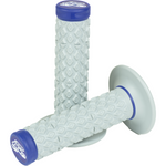 Renthal MX Dual Grips - Comfort - Soft/Firm - Blue G206