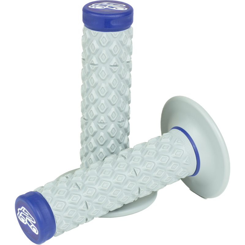 Renthal MX Dual Grips - Comfort - Soft/Firm - Blue G206