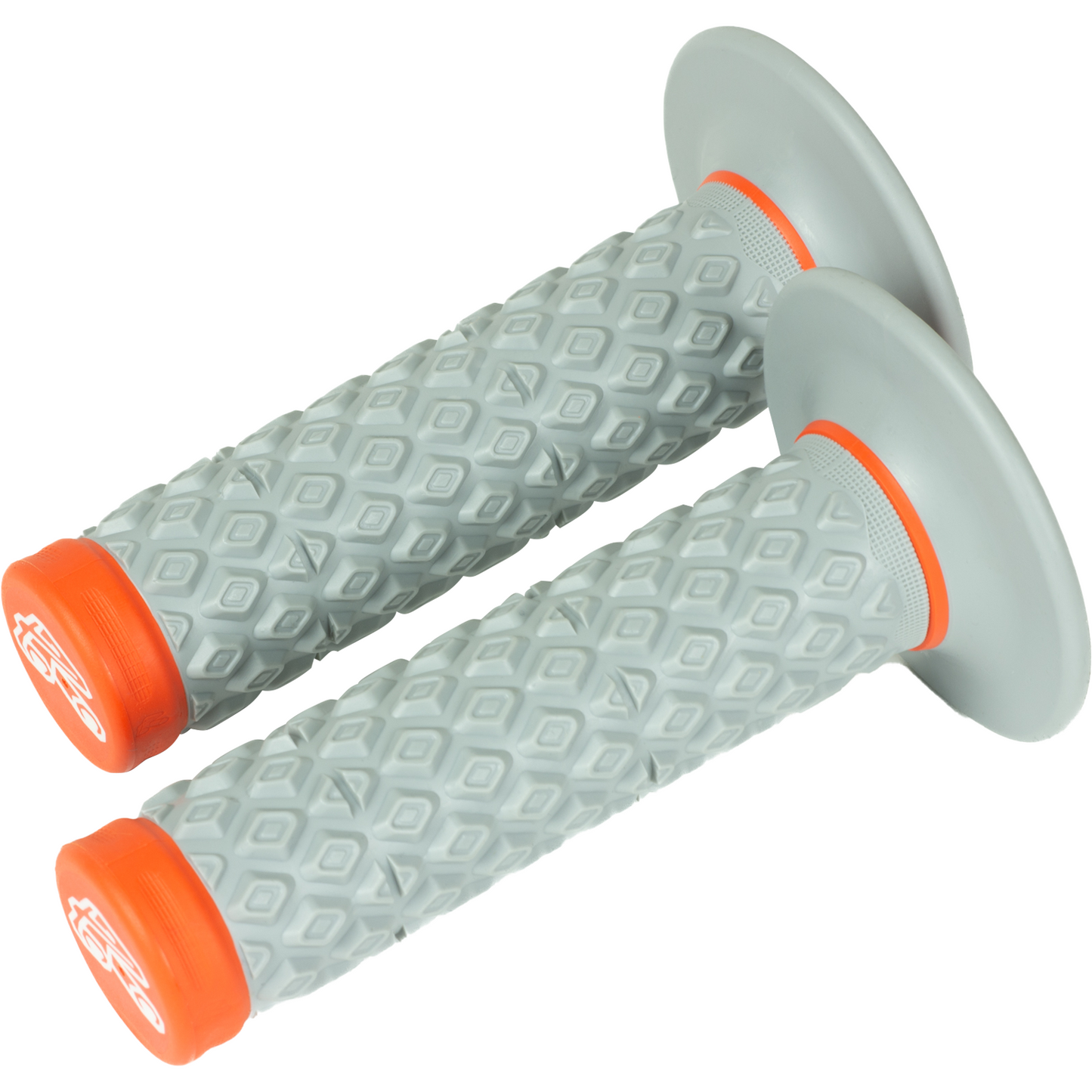 RENTHAL MX Dual Grips - Comfort - Soft/Firm - Orange G208