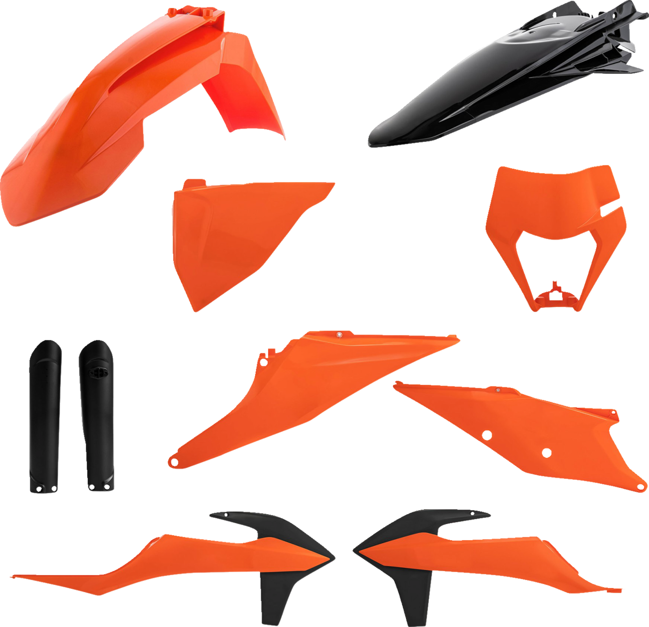 ACERBIS Full Replacement Body Kit - OEM '23 Orange/Black 2791547705