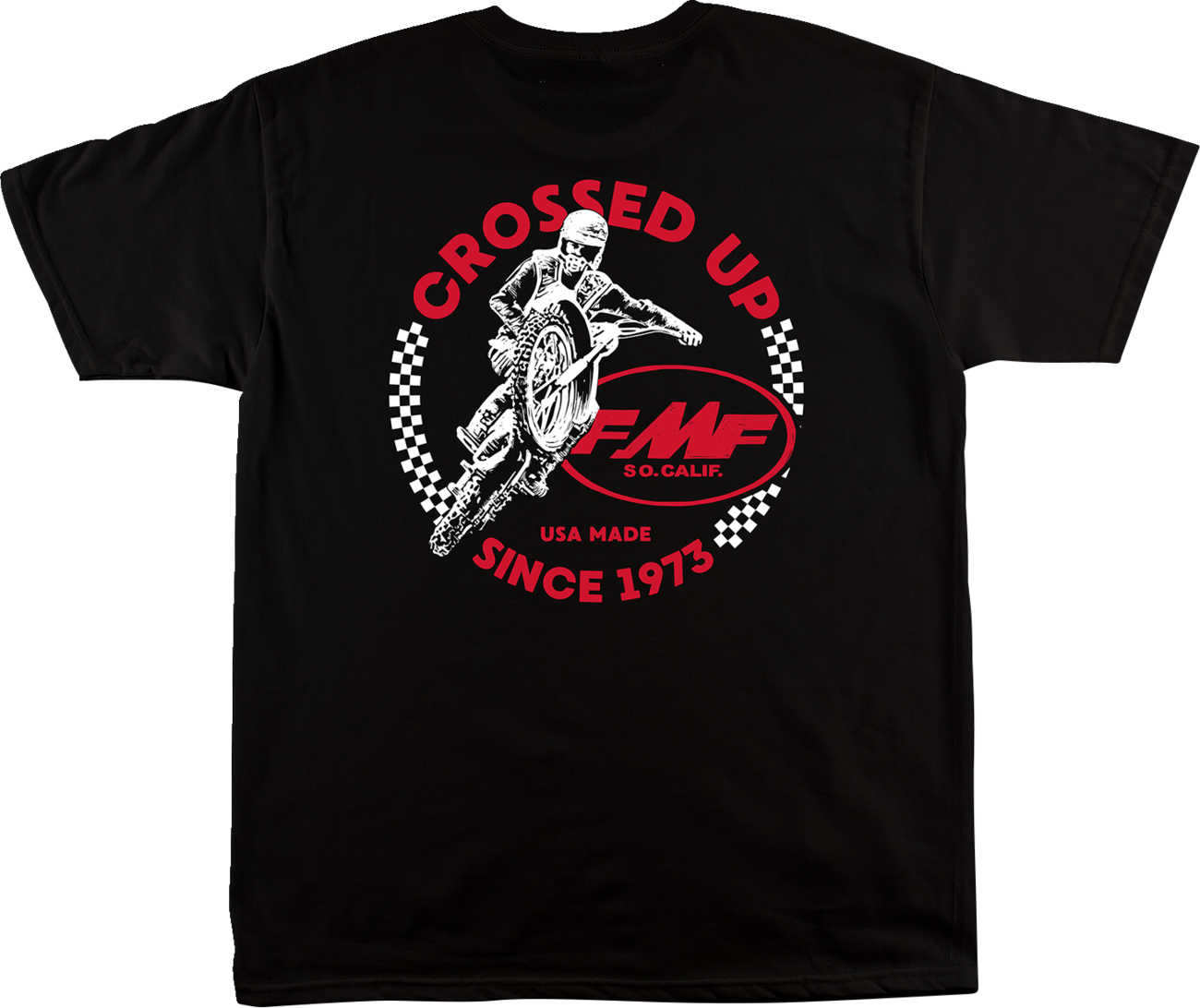 FMF Crossed Up T-Shirt - Black - 2XL SP24118901BLK2X