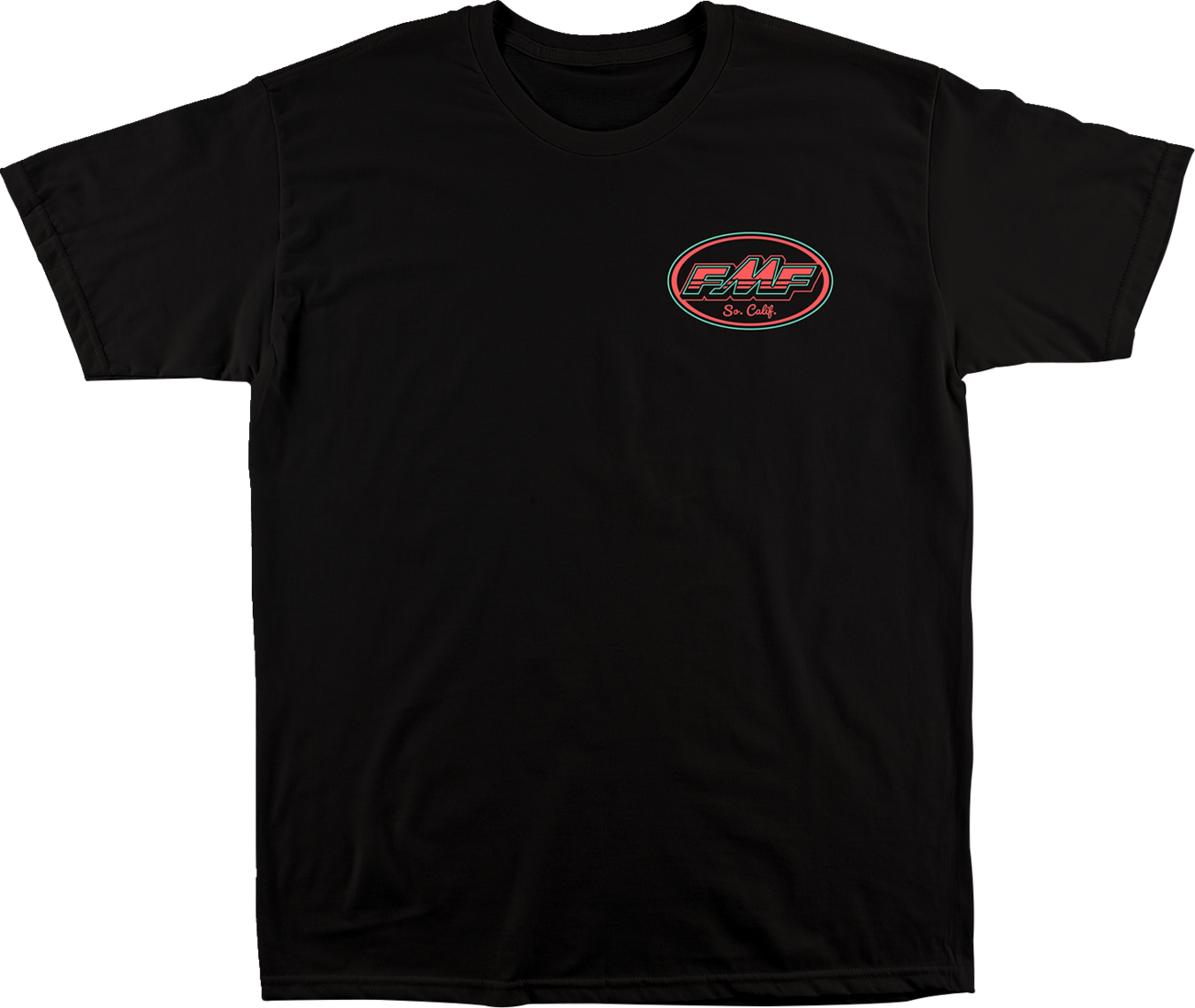 FMF Golden Stay T-Shirt - Black - Large SP24118904BLKLG