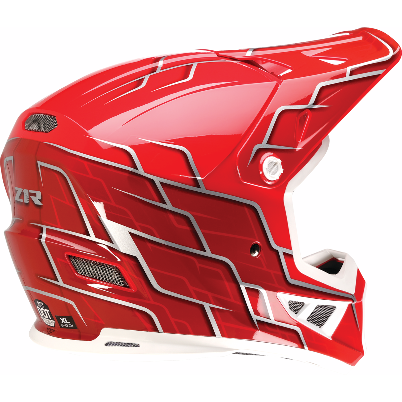 Z1R Rise 2.0 Helmet - Hyacinth - Red/Silver - Small 0110-8632