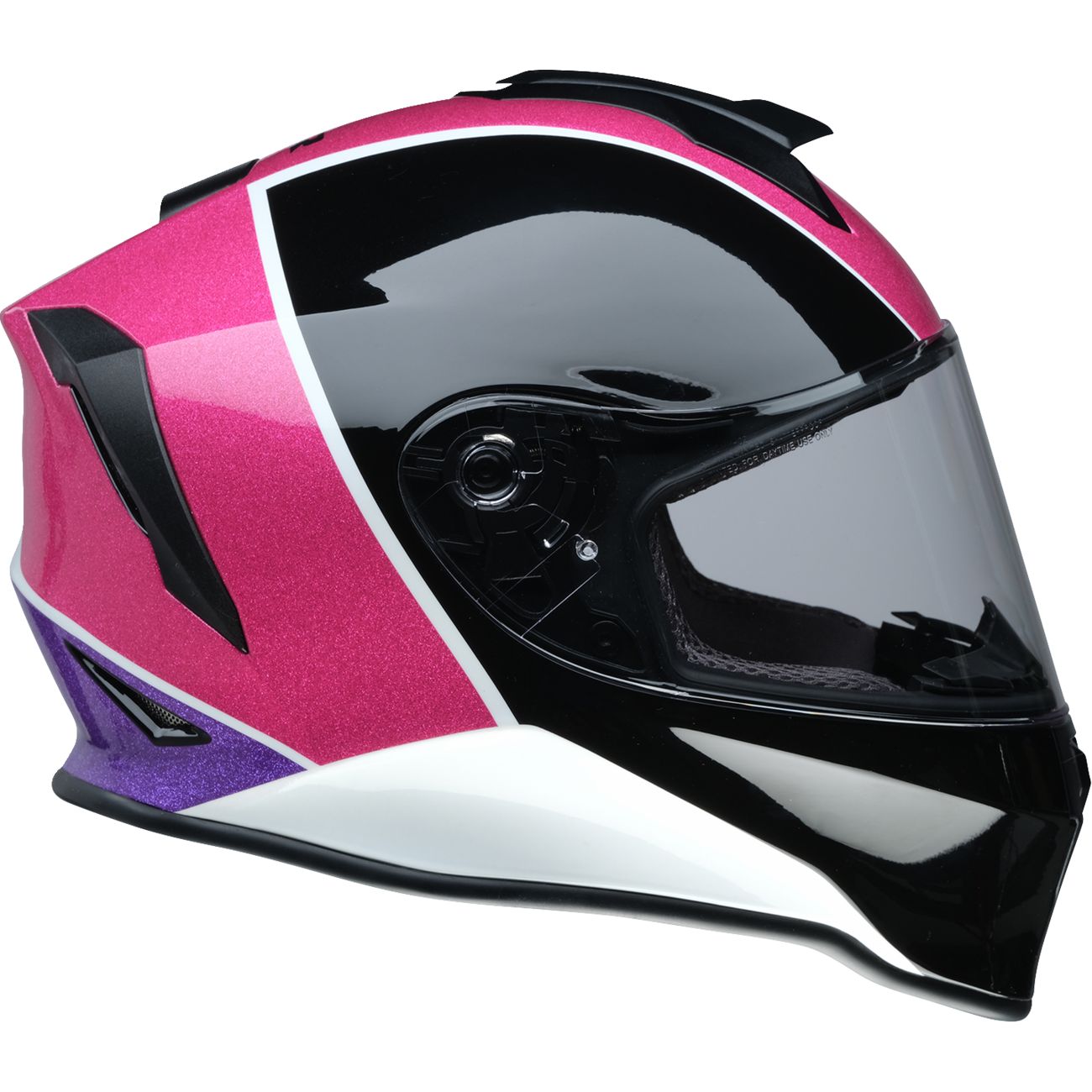 Z1R Youth Warrant 2.0 Helmet - Fresh Pow - Pink/Purple - Medium 0122-0136