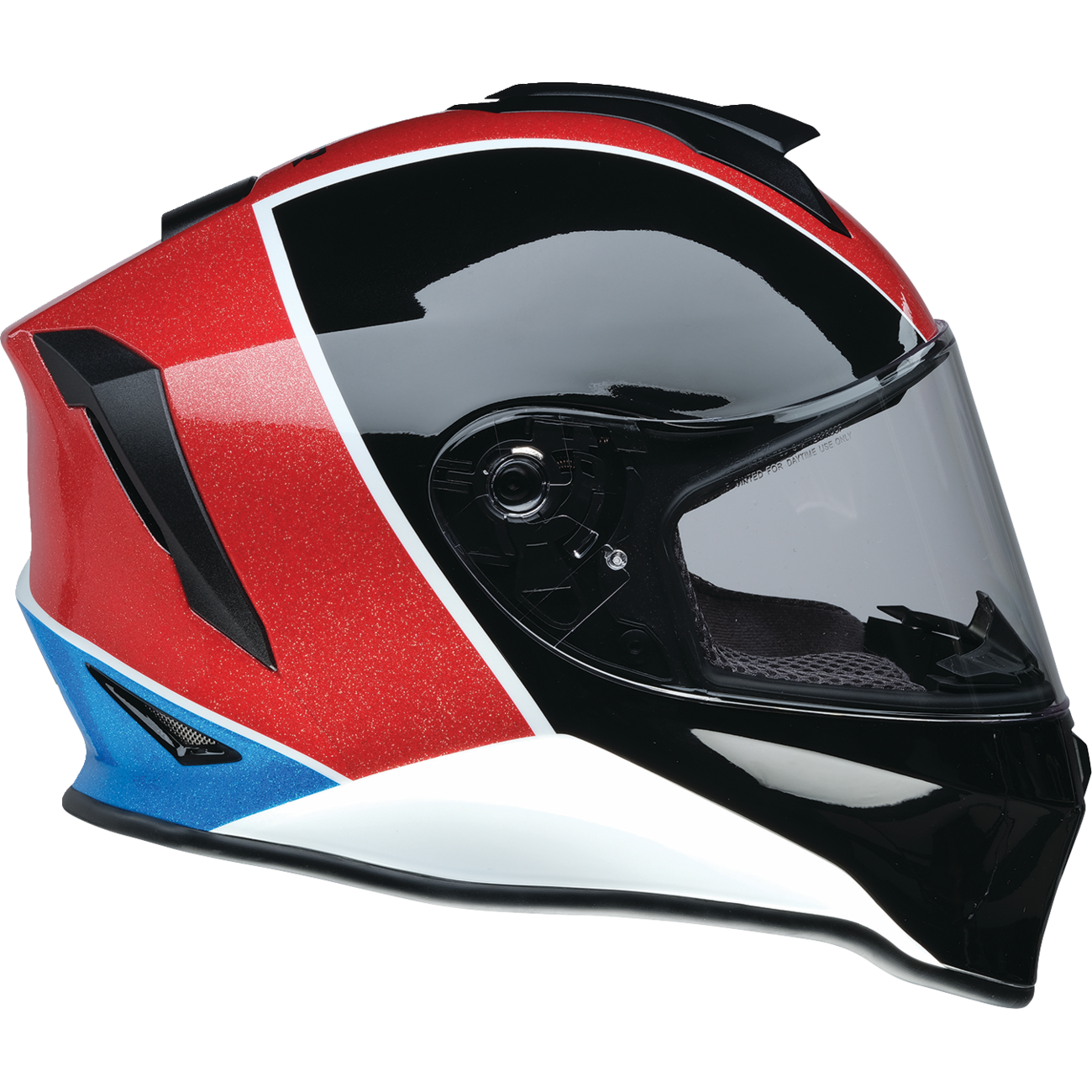 Z1R Youth Warrant 2.0 Helmet - Fresh Pow - Red/White/Blue - Medium 0122-0129