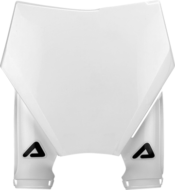 ACERBIS Raptor Number Plate - White 2983160002