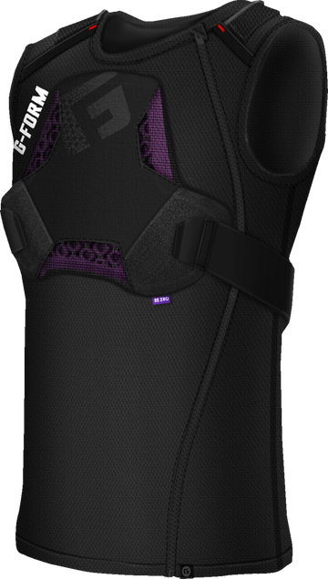 G-FORM MX Spike Chest + Back Shirt - Black - XL MXS01121016