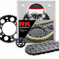 RK Chain and Sprocket Kit - Natural/Black - CBR650R 1065-140E