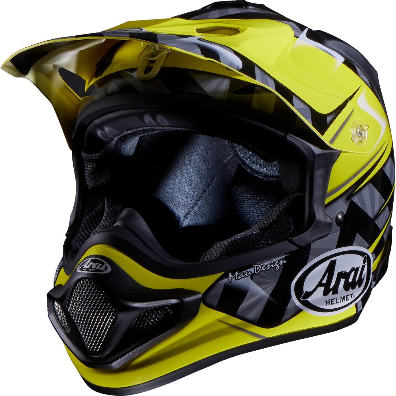 ARAI HELMETS VX-Pro4 Helmet - Scoop - Yellow - Small 0110-8197