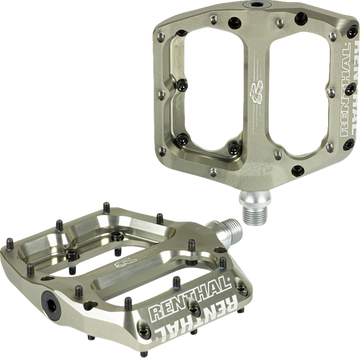 RENTHAL Revo-F Flat Pedals - AluGold PD10001-002-01