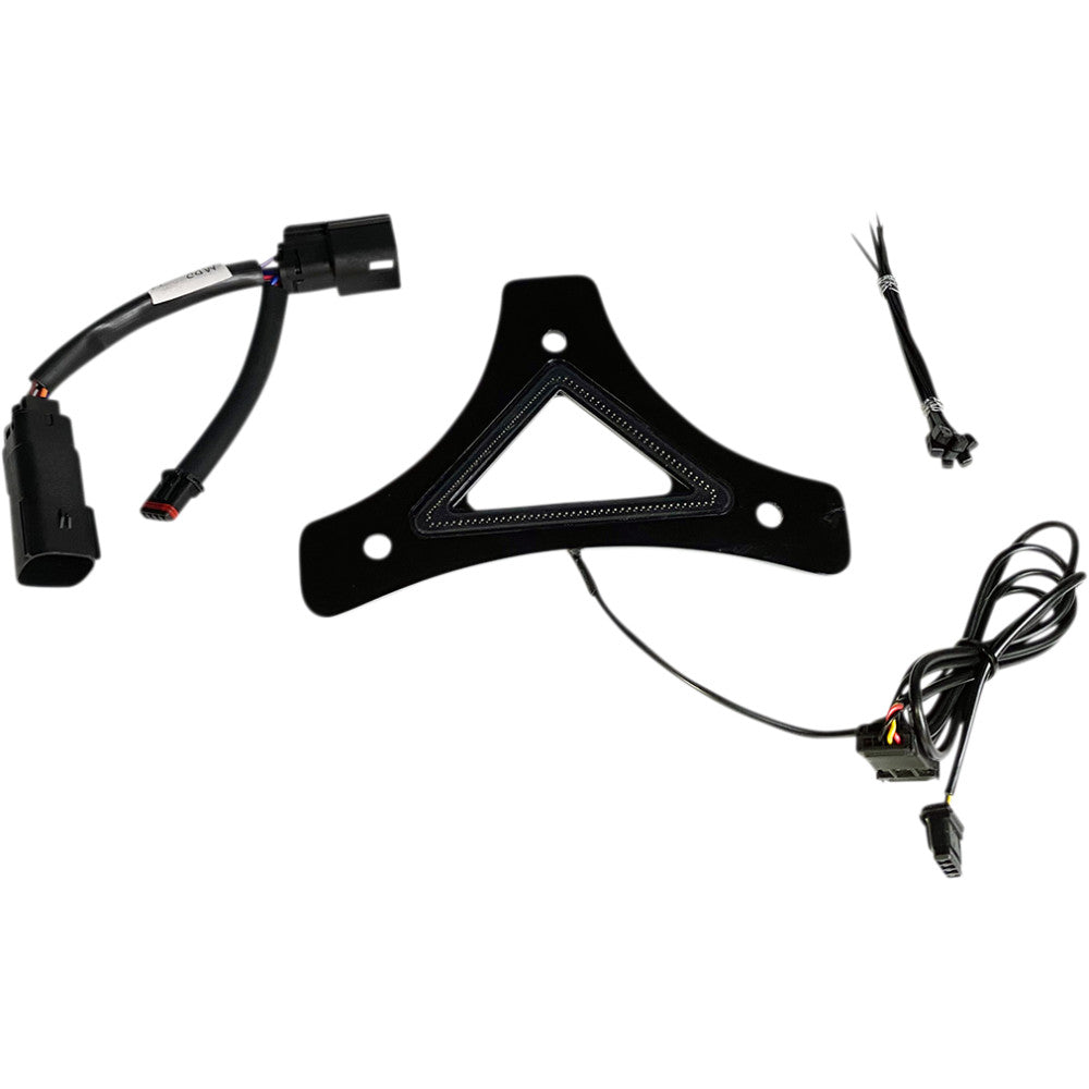 Custom Dynamics LED Backrest Light - Run/Brake - Black CD-BR-XL-B