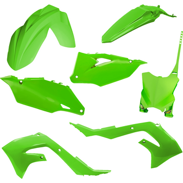 Cycra Kaw Green 5 Piece Replica Plastic Kit