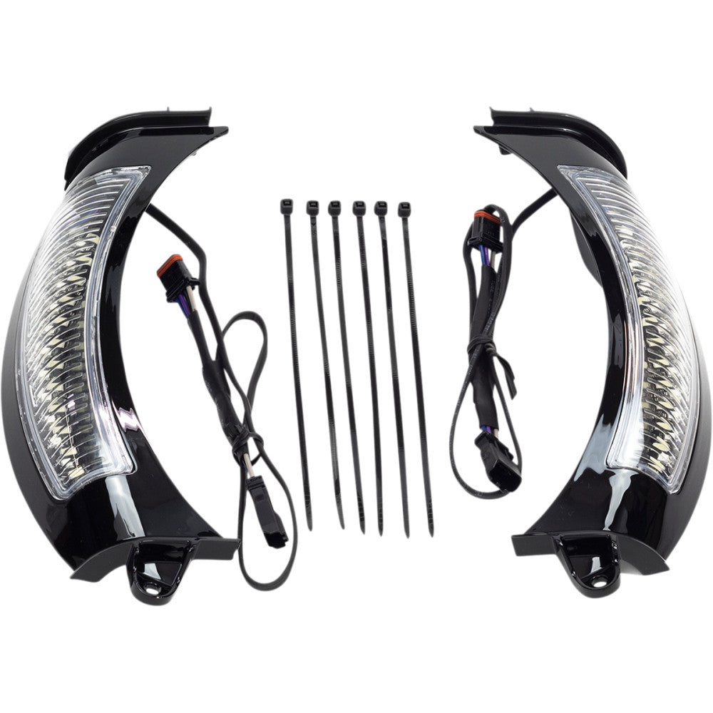 CIRO Headlight Bezel - Black 45251