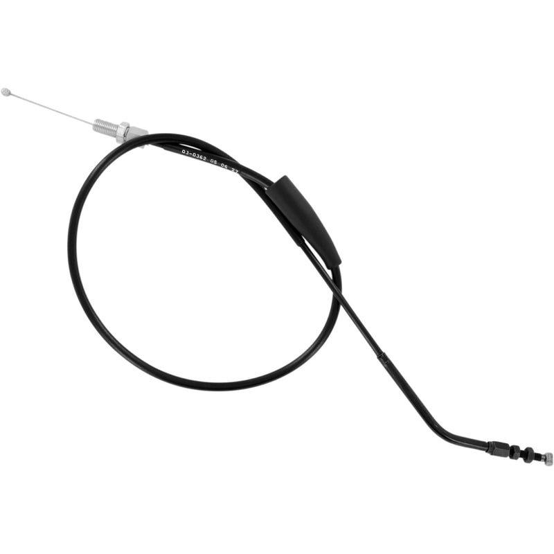 Motion Pro Black Vinyl Throttle Cable - Pull - Kawasaki 03-0362