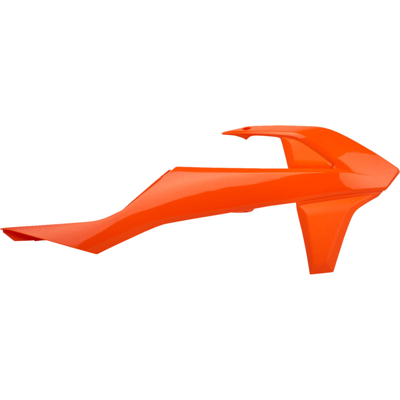 POLISPORT Radiator Cover - Orange - KTM 8417800005 by Polisport