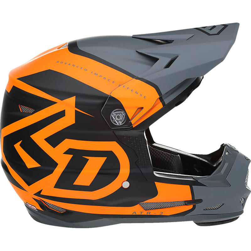 6D HELMETS ATR-2Y Helmet - Torque - Neon Orange - Medium 11-6511