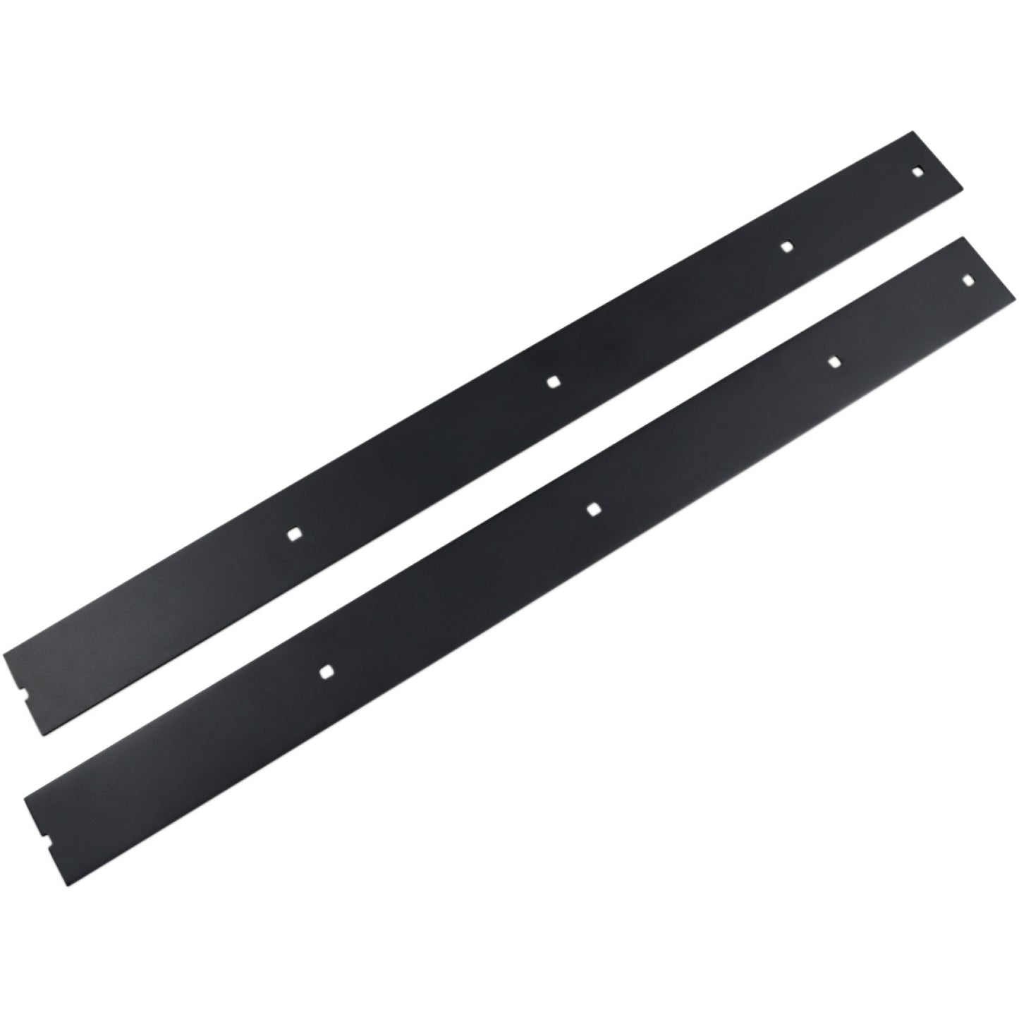 Moose Utility Plow Wear Bar - Matte Black - 72" - 2 Piece 2571PFMTBLK | Plows