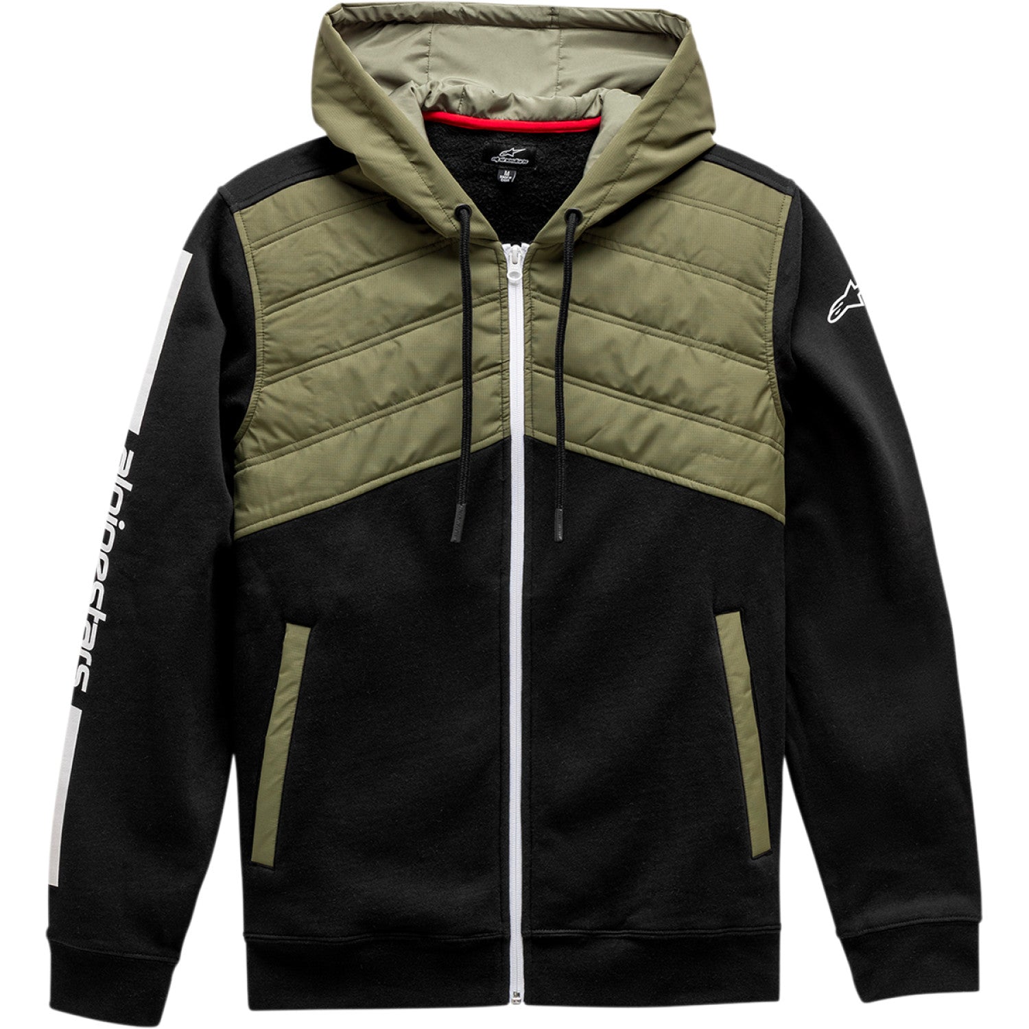 ALPINESTARS Alltime Hybrid Jacket - Black/Olive - Medium 1211110021067M