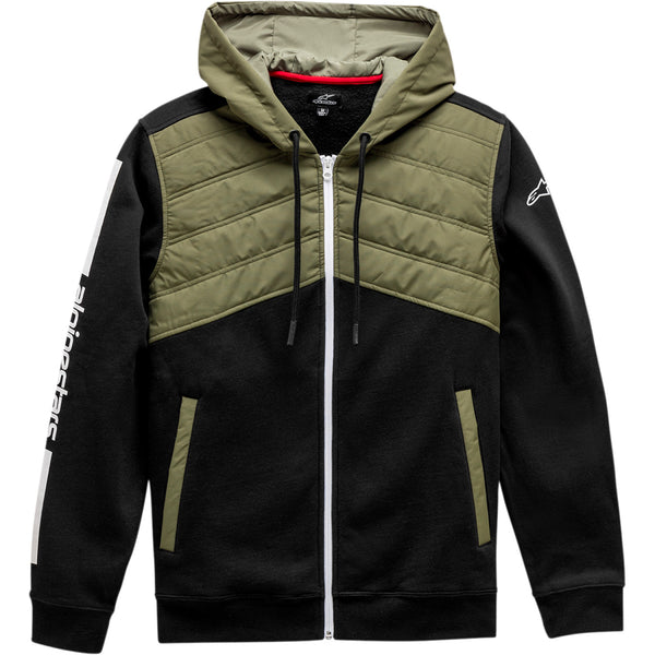 Alpinestars Alltime Hybrid Jacket - Black/Olive - Medium 1211110021067M